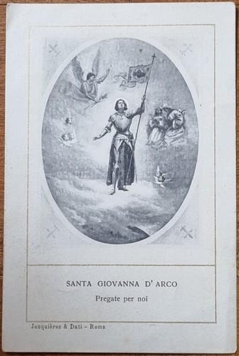 Santa giovanna arco - d'arco,