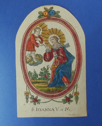 Santino incisione engraving - santino,
