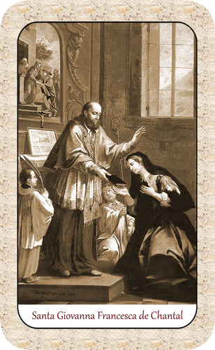 Santino holy card santa - santino,