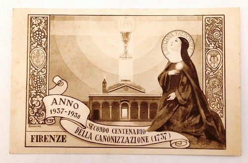 Cartolina firenze santa - cartolina,