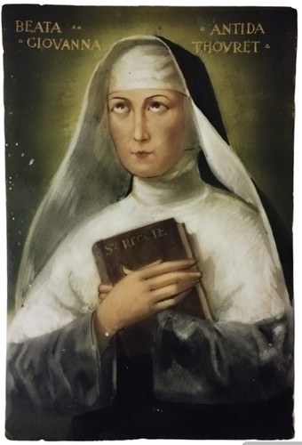 Formella maiolica dipinta - formella,