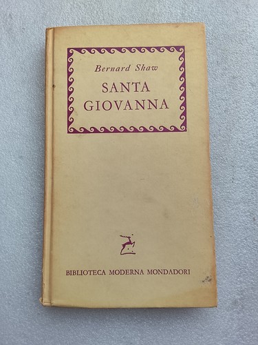 Bernard shaw santa giovanna - bernard,
