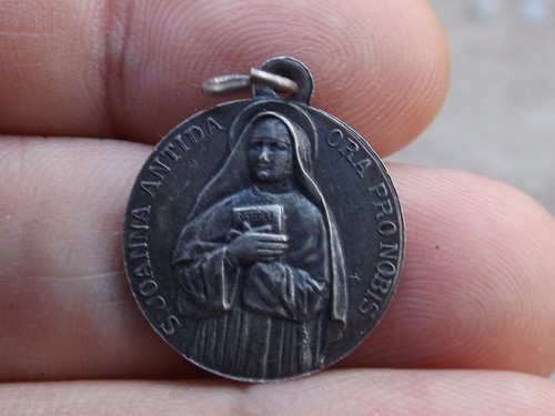 Medaglia santa giovanna antida - santa,