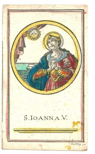 1700ca santa giovanna vergine - 1700ca,
